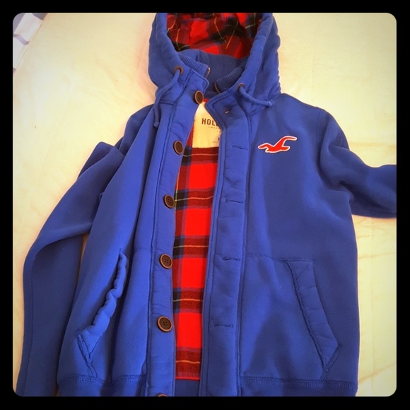 Men's hollister fleece-lined sweater medium - Picture 1 of 1